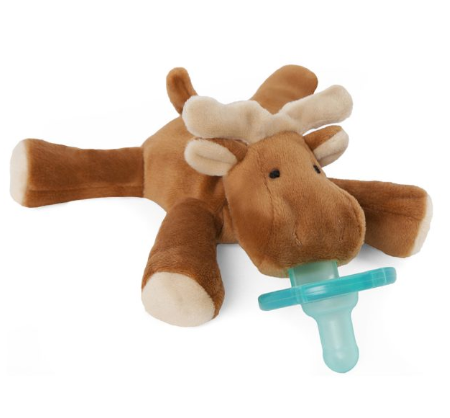 WubbaNub Infant Pacifier- Moose