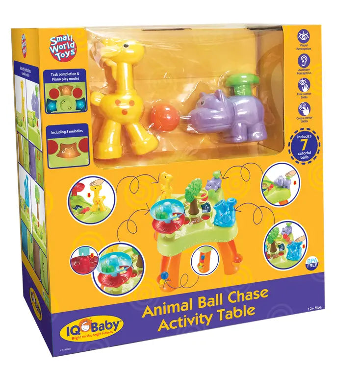 Animal Ball Chase Activity Table