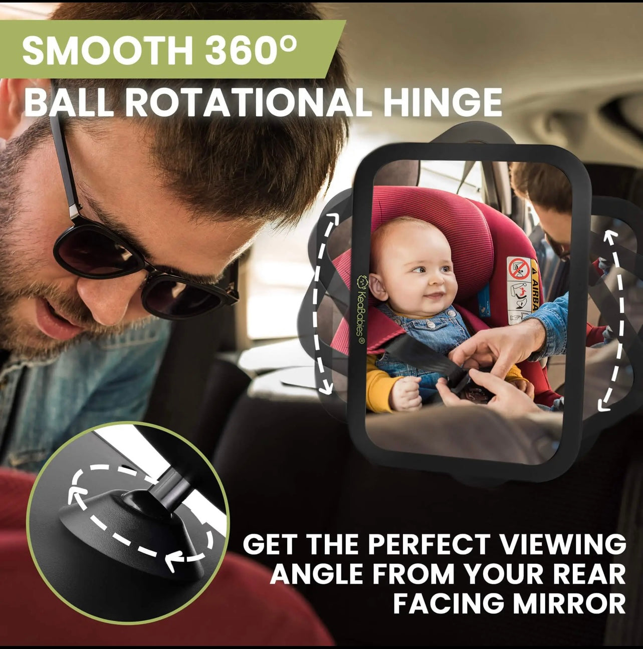Keababies Car Seat Mirror