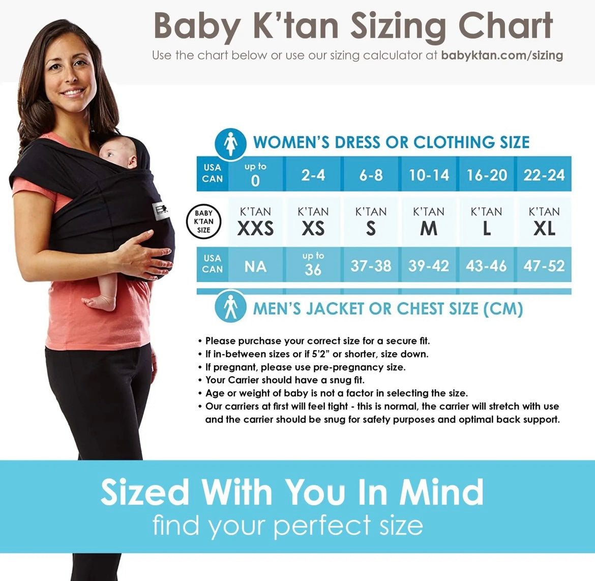 Baby K'tan Original Baby Carrier