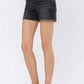 Mid-Rise Maternity Cut-Off Denim Shorts