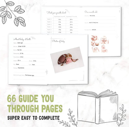 SKETCH Baby First Years Memory Book