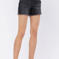 Mid-Rise Maternity Cut-Off Denim Shorts