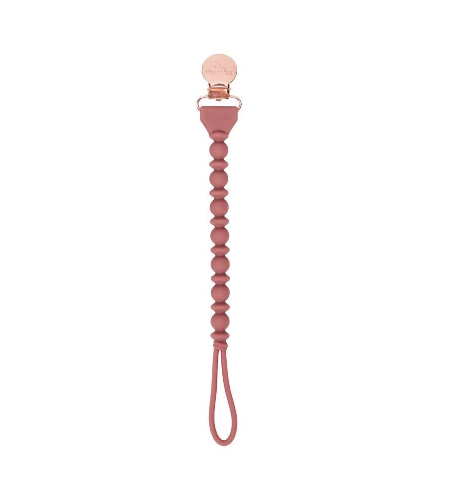 Sweetie Strap™ Silicone One-Piece Pacifier Clips