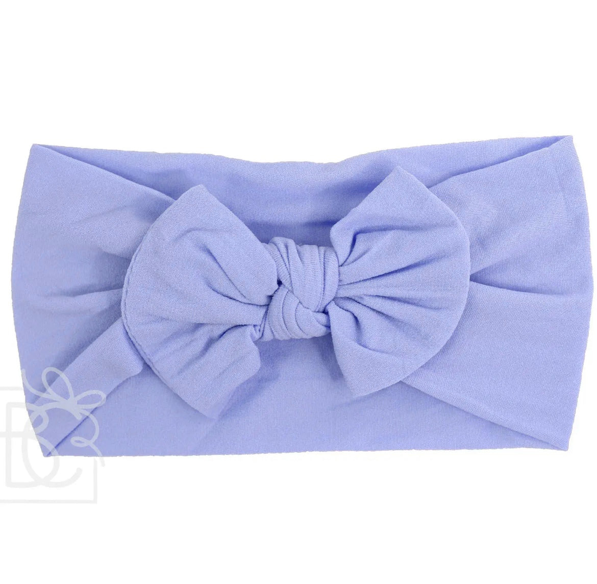 Wide Pantyhose Headband With Knot Bow