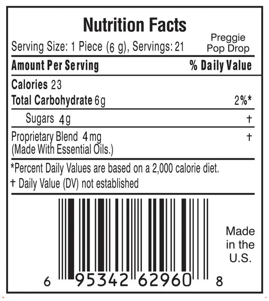 Preggie Pop Drops - 21pk